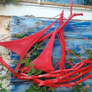 Strandkunst, HELMSail yachting