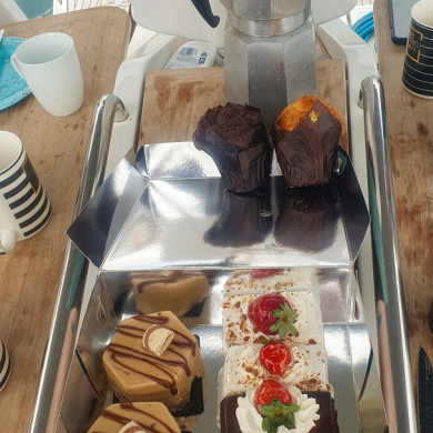 coffee time, HELMSail yachting