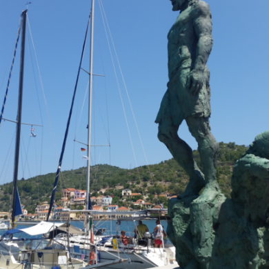 Odysseus auf Ithaka, HELMSail yachting